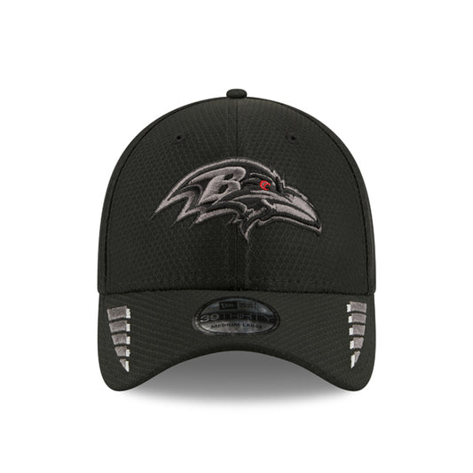 Baltimore Ravens NFL New Era Rush 39THIRTY Flex Hat - Black