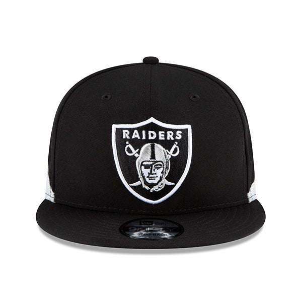 Las Vegas Raiders New Era REAR-HIT 9Fifty Snapback NFL Hat - Black/Gray