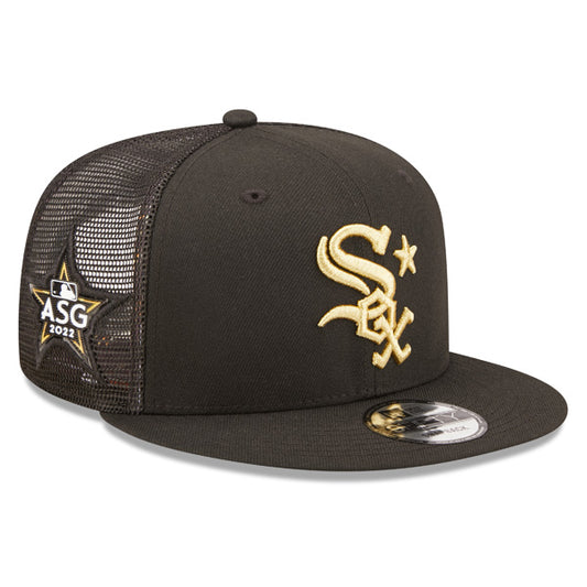 Chicago White Sox New Era 2022 MLB All-Star Game 9FIFTY Snapback Adjustable Hat - Black/Gold