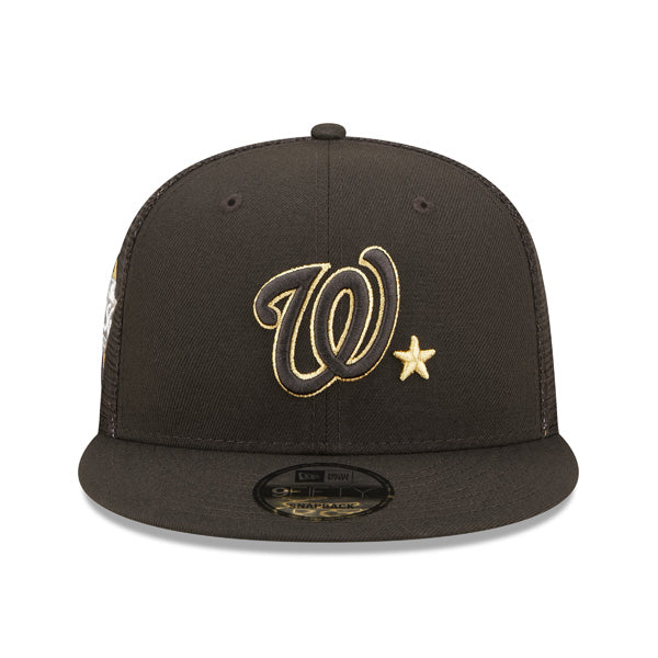 Washington Nationals New Era 2022 MLB All-Star Game 9FIFTY Snapback Adjustable Hat - Black/Gold