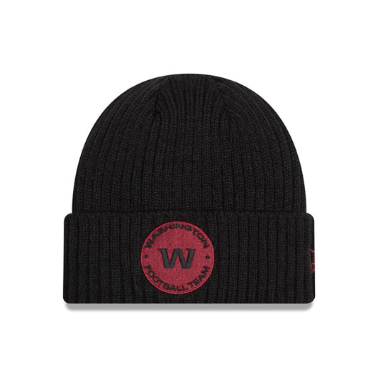 Washington Football Team New Era NFL Core Classic Pop Cuffed Knit Hat - Black