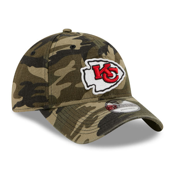 Kansas City Chiefs New Era Core Classic 9TWENTY Adjustable Hat – Camo