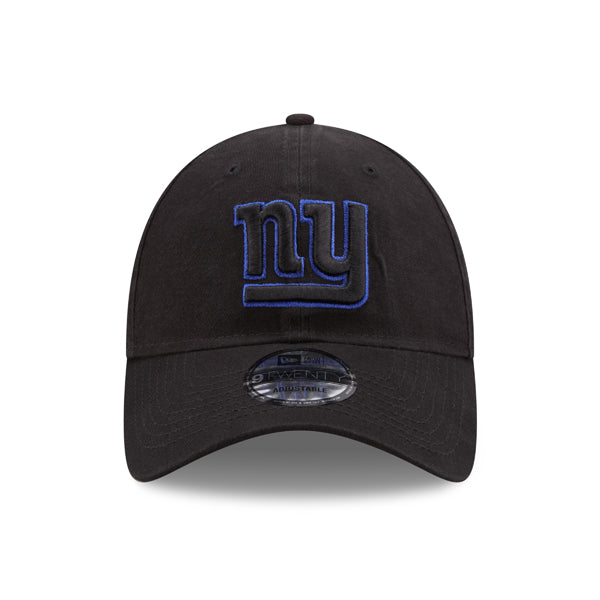 New York Giants Team New Era Core Classic 9TWENTY Adjustable Hat – Black