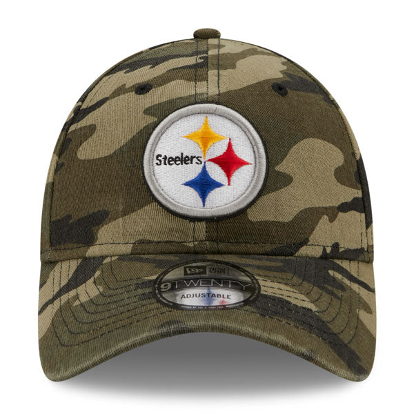 Pittsburgh Steelers New Era Core Classic 9TWENTY Adjustable Hat – Camo