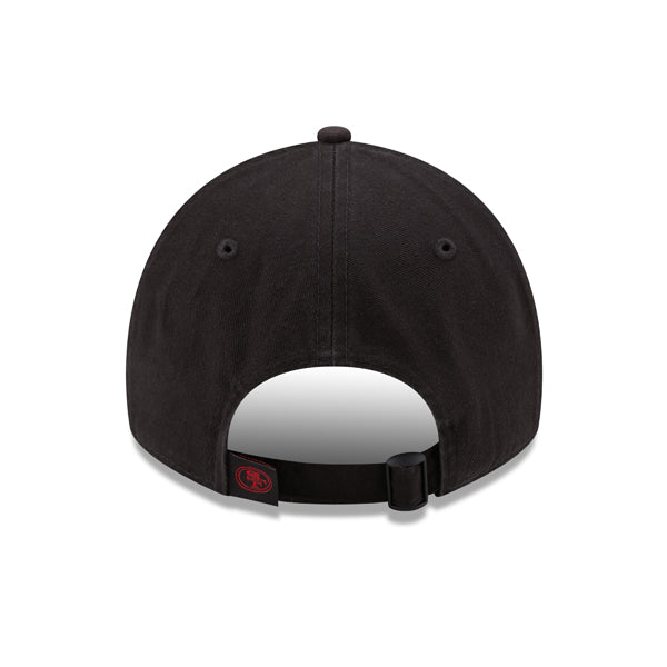 San Francisco 49ers Team New Era Core Classic 9TWENTY Adjustable Hat – Black