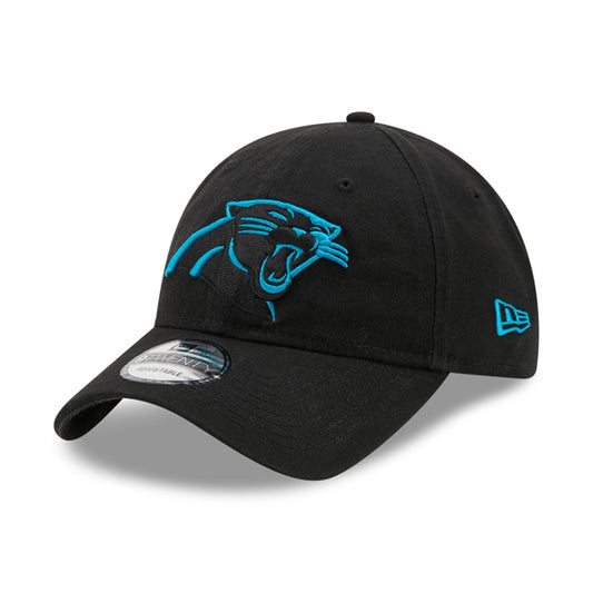 Carolina Panthers Team New Era Core Classic 9TWENTY Adjustable Hat – Black