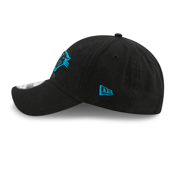 Carolina Panthers Team New Era Core Classic 9TWENTY Adjustable Hat – Black