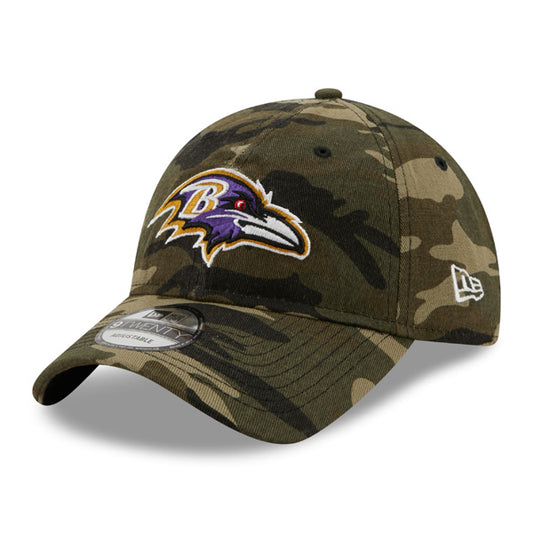 Baltimore Ravens New Era Core Classic 9TWENTY Adjustable Hat – Camo
