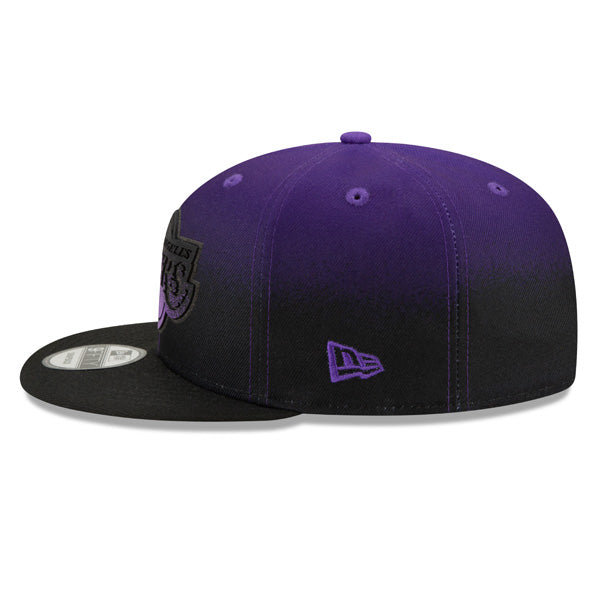 Los Angeles Lakers New Era NBA 2021 Back Half 9FIFTY Snapback Hat - Purple/Black