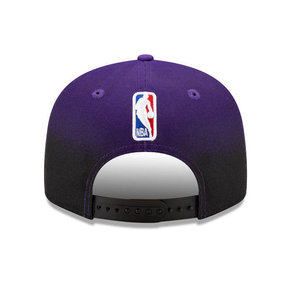 Los Angeles Lakers New Era NBA 2021 Back Half 9FIFTY Snapback Hat - Purple/Black