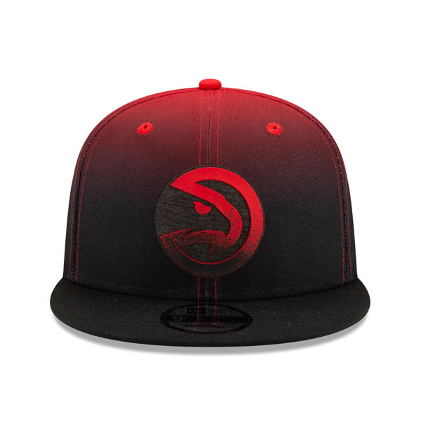 Atlanta Hawks New Era NBA 2021 Back Half 9FIFTY Snapback Hat - Red/Black