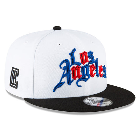 Los Angeles Clippers New Era 2021 City Edition Alternate 9FIFTY Snapback Hat - White