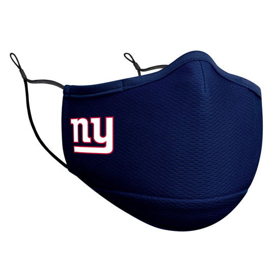 New York Giants New Era Adult NFL On-Field Face Covering Mask - Blue