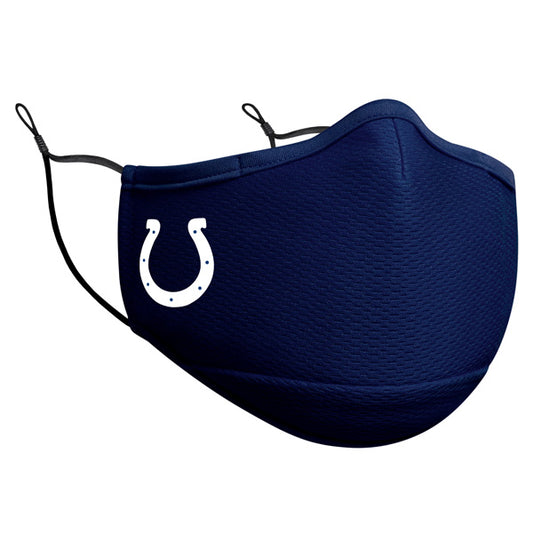 Indianapolis Colts New Era Adult NFL On-Field Face Covering Mask - Blue