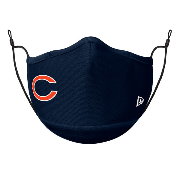 Chicago Bears New Era Adult NFL On-Field Face Covering Mask - Navy