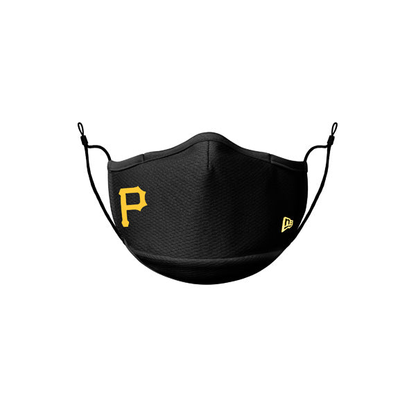 Pittsburgh Pirates New Era Adult MLB On-Field Face Covering Mask - Black