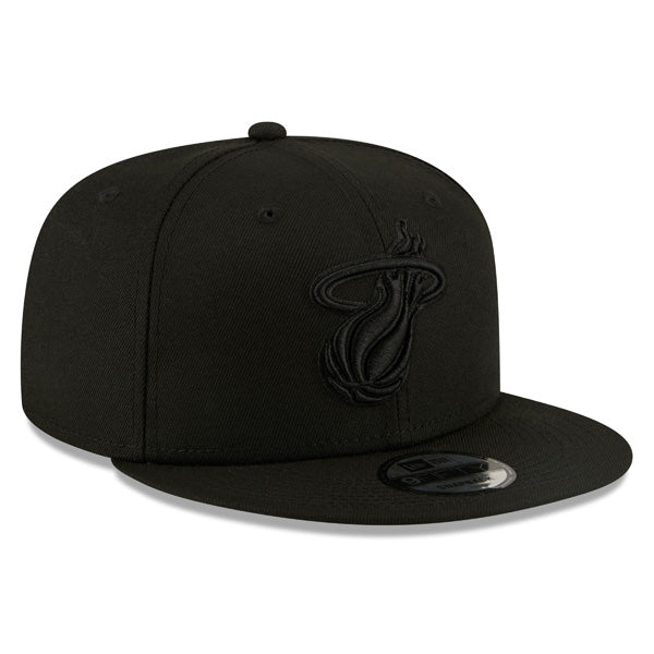 Miami Heat New Era BOB Black on Black 9Fifty Snapback NBA Hat