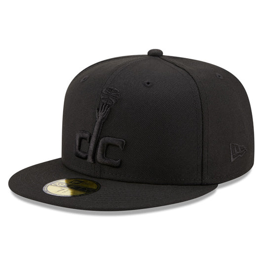 Washington Wizards New Era BOB Black on Black Fitted 59Fifty NBA Hat