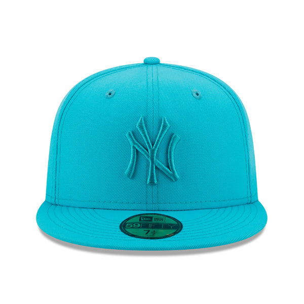 New York Yankees New Era AQUA BLUE Fitted 59Fifty MLB Hat