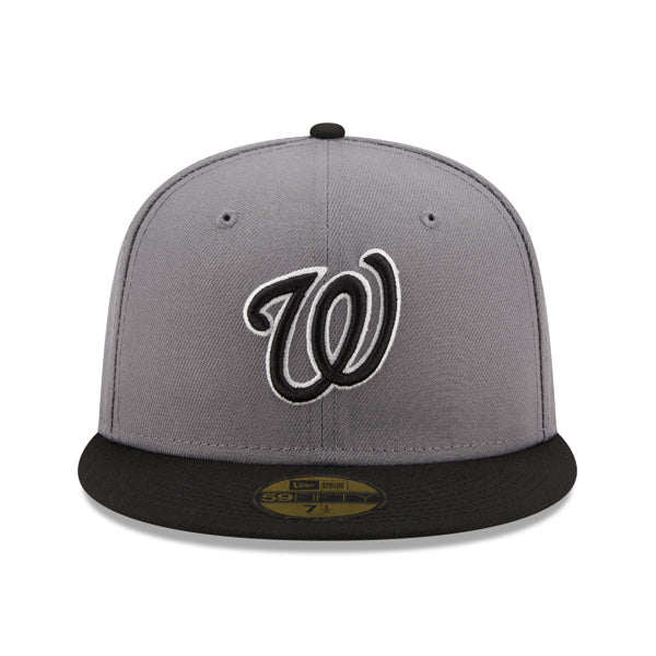Washington Nationals New Era STORM GRAY Fitted 59Fifty MLB Hat