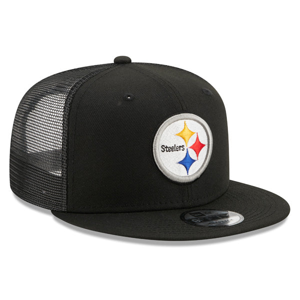 Pittsburgh Steelers New Era NFL CLASSIC TRUCKER 9Fifty Snapback Mesh Hat