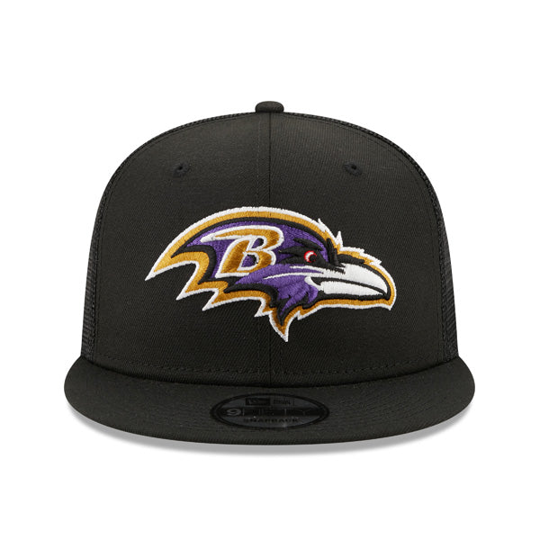 Baltimore Ravens New Era NFL CLASSIC TRUCKER 9Fifty Snapback Mesh Hat