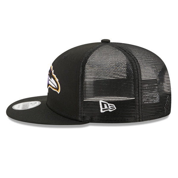 Baltimore Ravens New Era NFL CLASSIC TRUCKER 9Fifty Snapback Mesh Hat