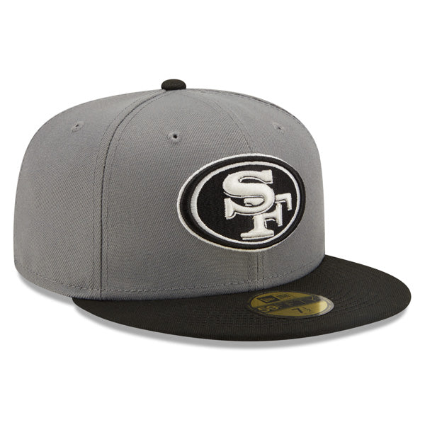 San Francisco 49ers New Era STORM GRAY Fitted 59Fifty NFL Hat