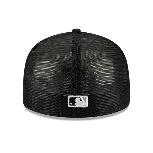 New York Yankees New Era MLB CLASSIC TRUCKER 59FIFTY Fitted Mesh Hat – Navy