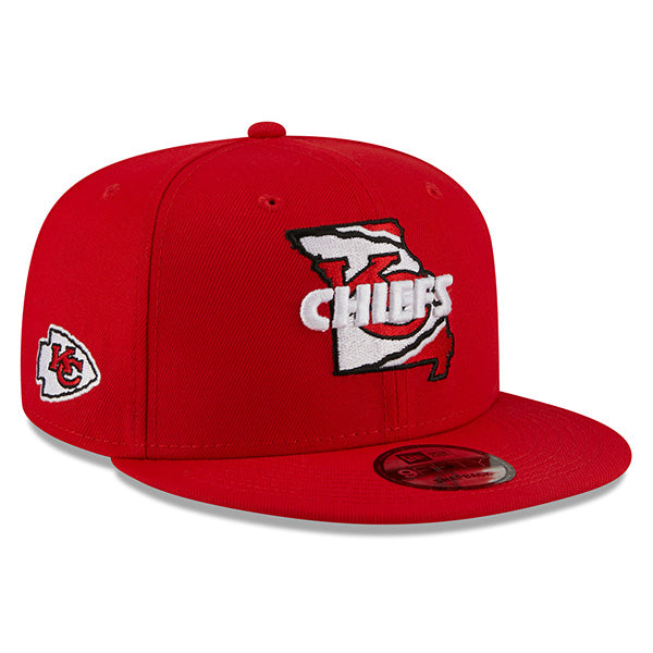 Kansas City Chiefs New Era LOCAL 9Fifty Snapback NFL Hat - Red