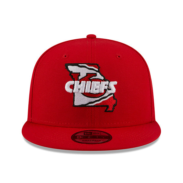 Kansas City Chiefs New Era LOCAL 9Fifty Snapback NFL Hat - Red