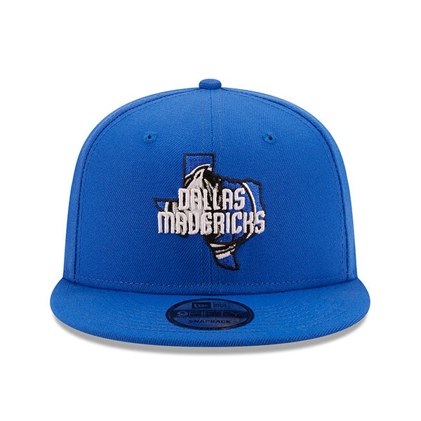 Dallas Mavericks New Era LOCAL 9Fifty Snapback NBA Hat - Blue