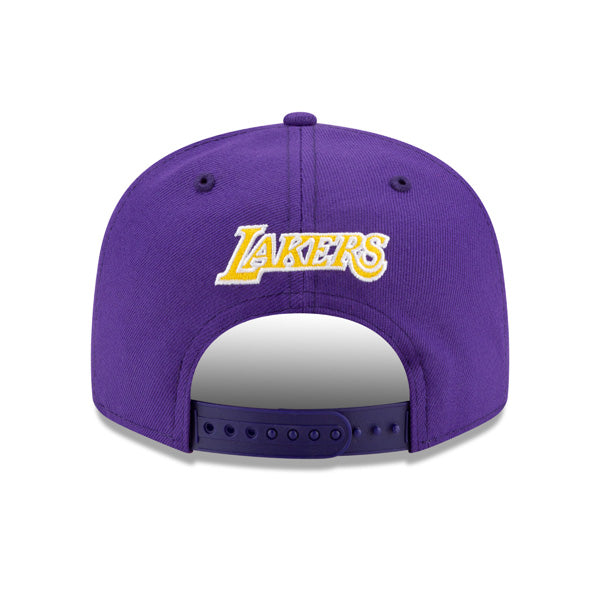 Los Angeles Lakers New Era LIGATURE 9Fifty Snapback Adjustable NBA Hat - Purple