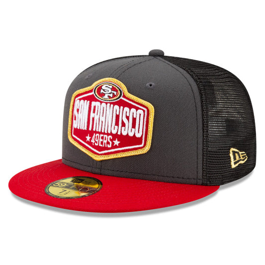 San Francisco 49ers New Era 2021 NFL Draft On-Stage 59FIFTY Fitted Hat