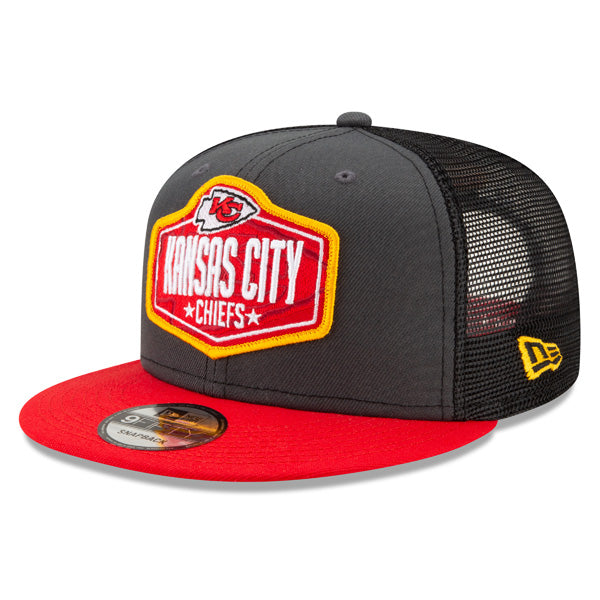 Kansas City Chiefs New Era 2021 NFL Draft Official On-Stage 9FIFTY Snapback Hat