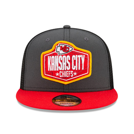 Kansas City Chiefs New Era 2021 NFL Draft Official On-Stage 9FIFTY Snapback Hat