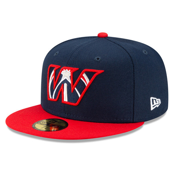 Washington Wizards New Era 2021 NBA Draft On-Stage 59FIFTY Fitted Hat - Navy/Red