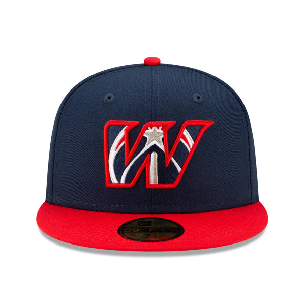 Washington Wizards New Era 2021 NBA Draft On-Stage 59FIFTY Fitted Hat - Navy/Red