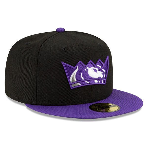 Sacramento Kings New Era 2021 NBA Draft On-Stage 59FIFTY Fitted Hat - Black/Purple