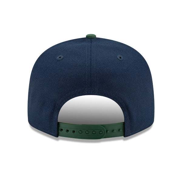 Utah Jazz New Era 2021 NBA Draft On-Stage 9FIFTY Snapback Adjustable Hat - Navy/Green