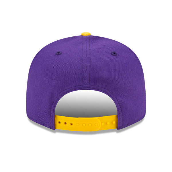 Los Angeles Lakers New Era 2021 NBA Draft On-Stage 9FIFTY Snapback Adjustable Hat - Purple/Yellow