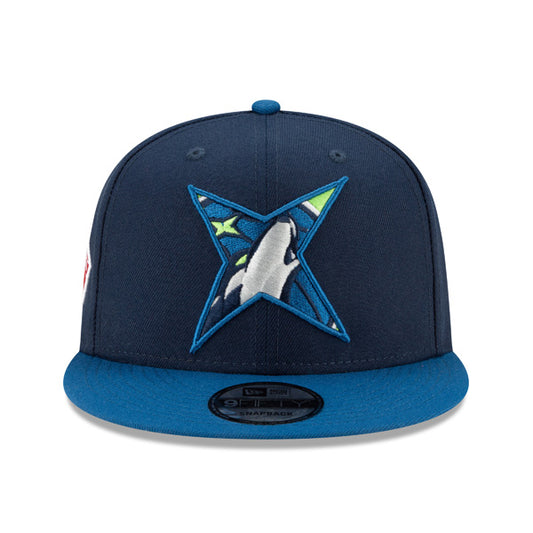 Minnesota Timberwolves New Era 2021 NBA Draft On-Stage 9FIFTY Snapback Adjustable Hat - Navy/Blue