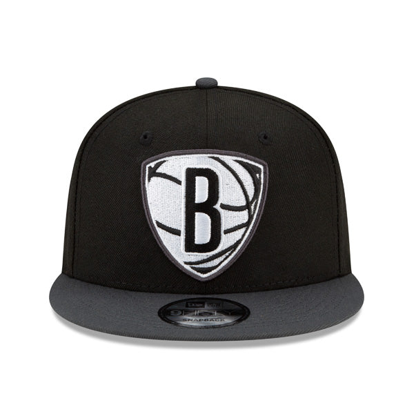 Brooklyn Nets New Era 2021 NBA Draft On-Stage 9FIFTY Snapback Adjustable Hat - Black/Gray