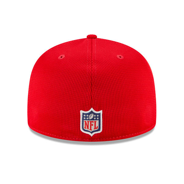 San Francisco 49ers New Era 2021 NFL Official Sideline HOME 59Fifty Fitted Hat - Red/Black