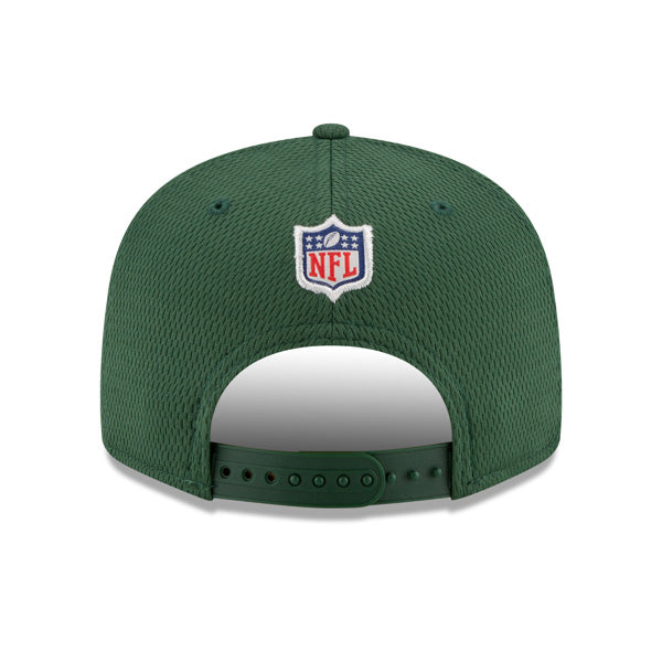 Green Bay Packers New Era 2021 NFL Sideline Road 9FIFTY Snapback Hat - Green/Black
