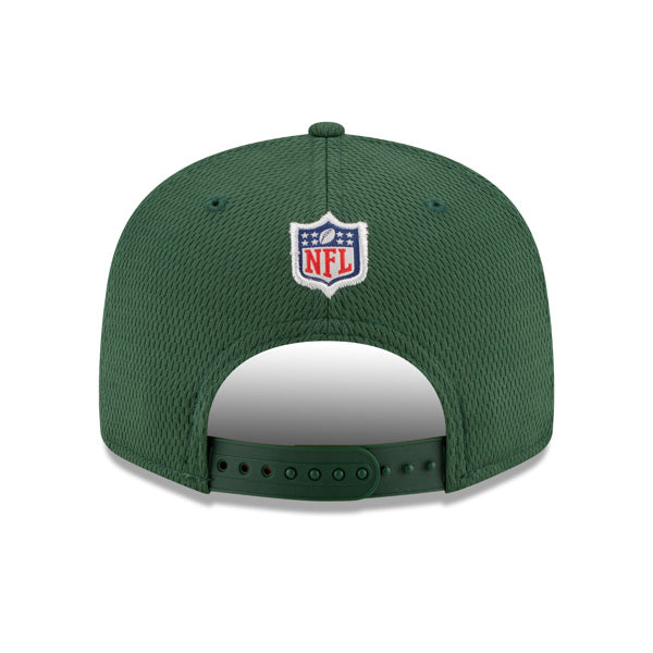 Green Bay Packers New Era 2021 NFL Sideline Road 9FIFTY Snapback Hat - Green/Black