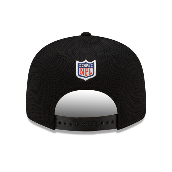 Pittsburgh Steelers New Era 2021 NFL Sideline Road 9FIFTY Snapback Hat - Black/Yellow