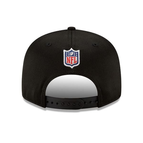 Las Vegas Raiders New Era 2021 NFL Sideline HOME 9Fifty Snapback Hat - Black/Silver
