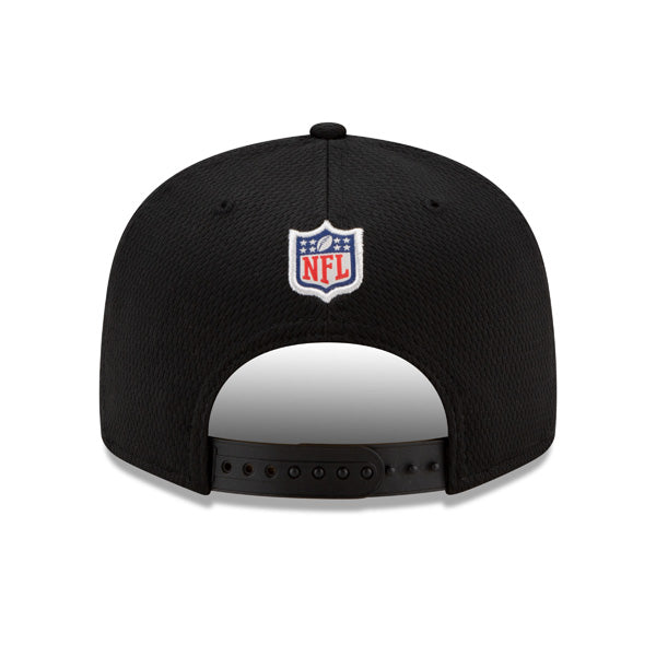 Atlanta Falcons New Era 2021 NFL Sideline Road 9FIFTY Snapback Hat - Black/Red