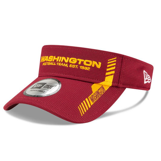 Washington Football Team New Era 2021 NFL Sideline HOME Visor – Burgundy/Yellow